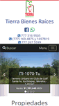 Mobile Screenshot of inmobiliariatierra.com